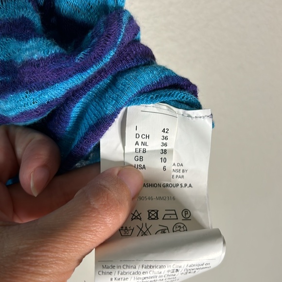 Beautiful M Missoni Animal Print Wool Blend Top - Picture 6 of 9